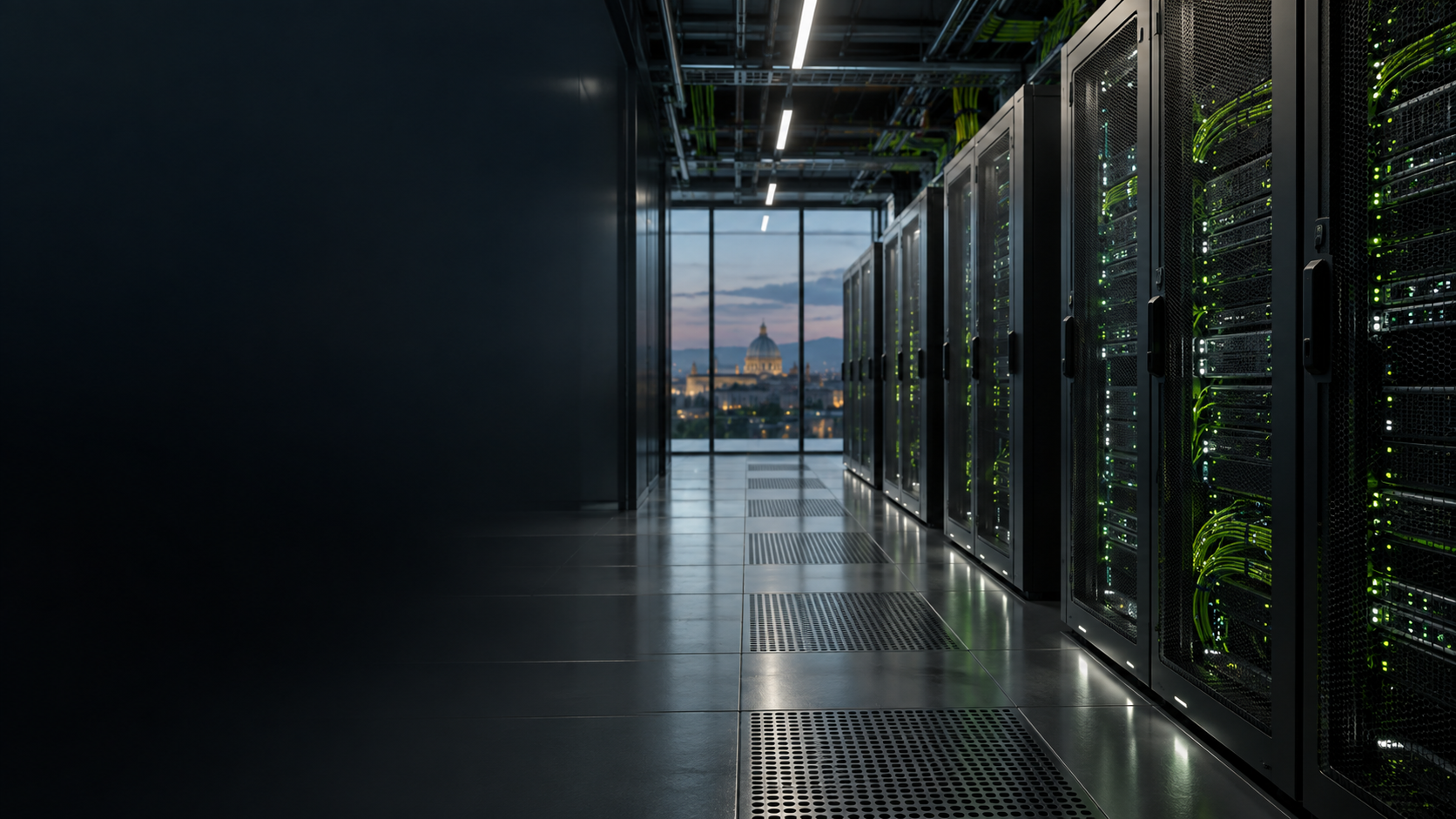 Infrastruttura cloud ISPCloud con server in data center europeo